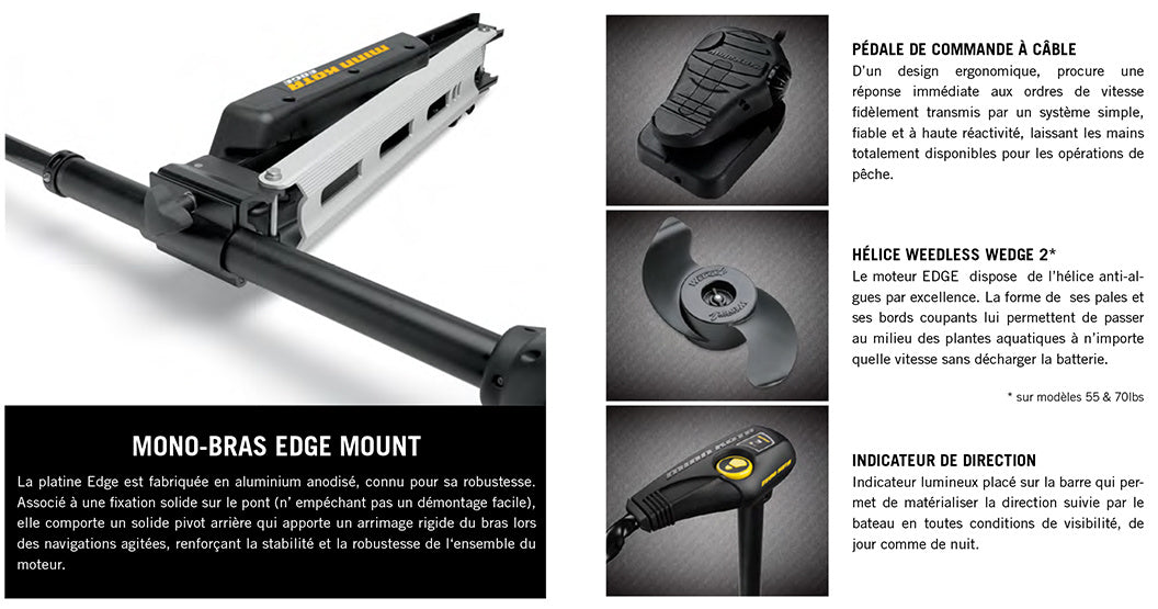 Edge 12V moteur électrique Minn Kota