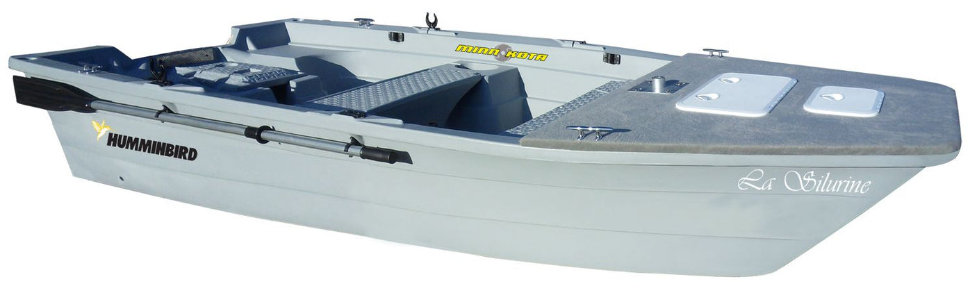 Pack barque Silurine Titanium 4m bass boat avec Minn Kota Powerdrive