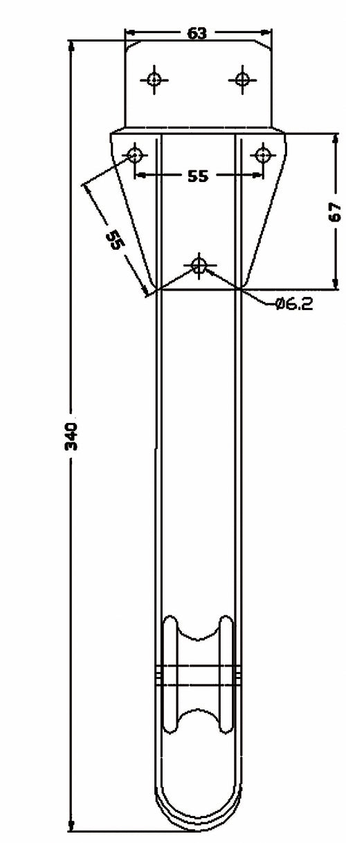 Davier Long Inox Pike'n Bass