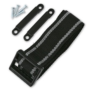 Sangles et vis du bac à batterie