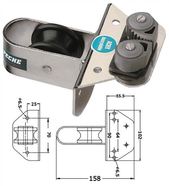 Davier Court Acier Pike'n Bass