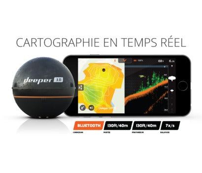Sonar Deeper Pro pour smartphone ou tablette