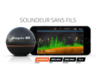 Sonar Deeper Pro pour smartphone ou tablette