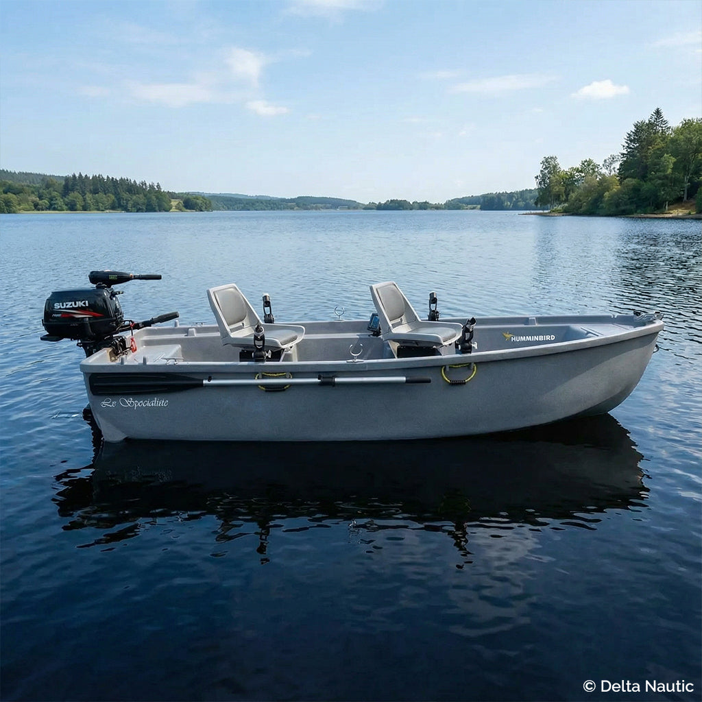 Barque Spécialiste dans un lac