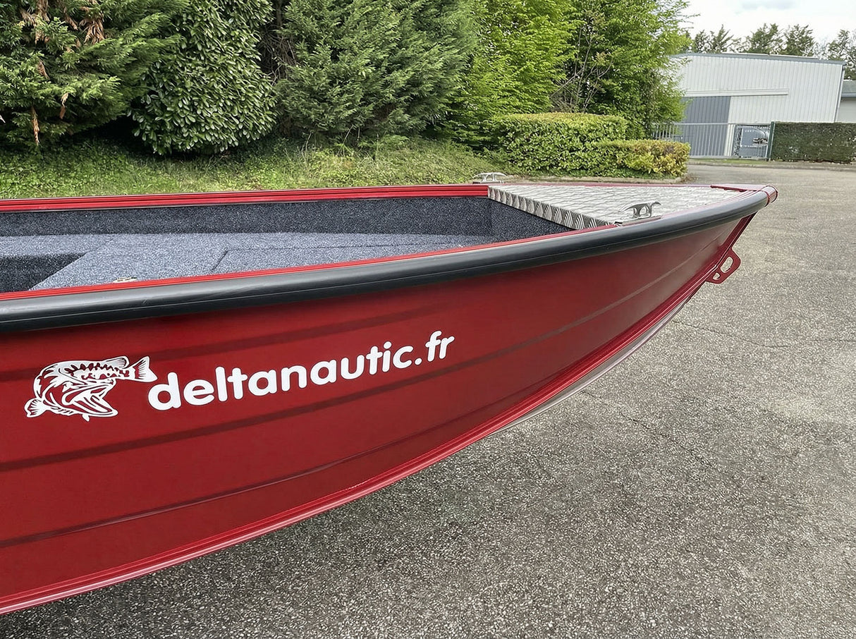 Barque Bass Boat aluminium 420 Carnalu 3.0 avec options remorque et moteurs hors bord personnalisable