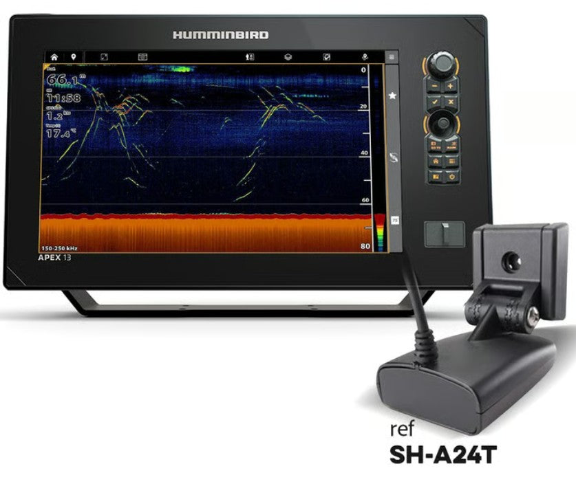 Combine-sondeur-GPS-Humminbird-Apex-13-XD-TA