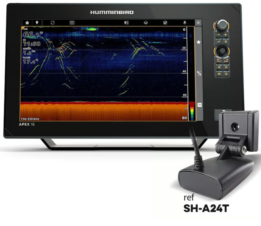 Combine-sondeur-GPS-Humminbird-Apex-16-XD-TA