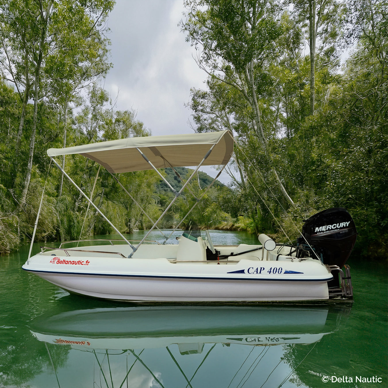 Rigiflex Cap 400 Console dans un lac