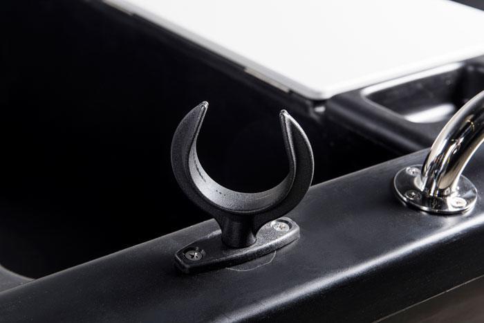 Barque Rigiflex Aqua Black Bass 370