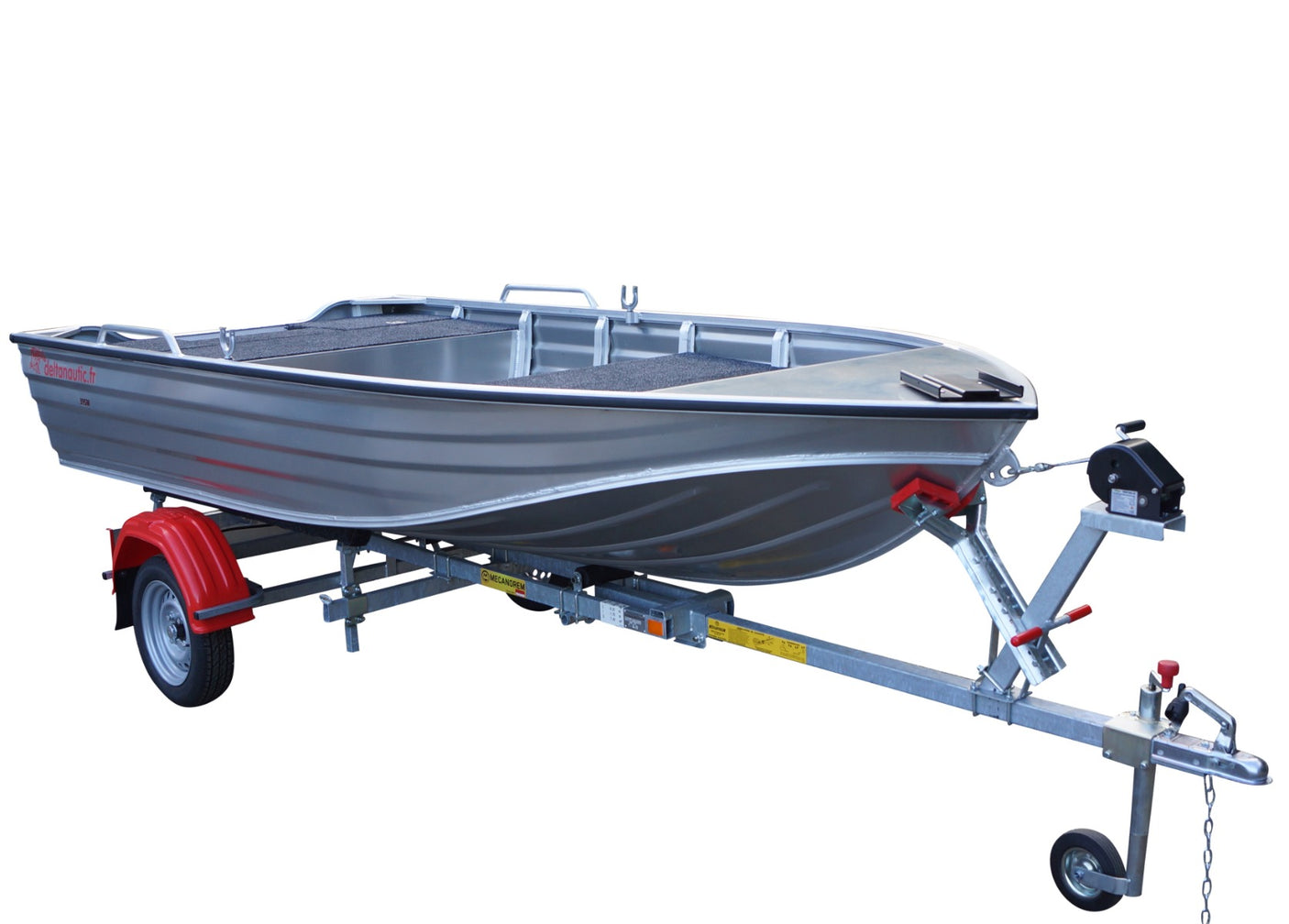 Barque aluminium Kimple Hunter 395M – Bass Boat idéal pour la pêche carnassier