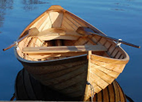 Barque en Bois Marina 510 avec rames