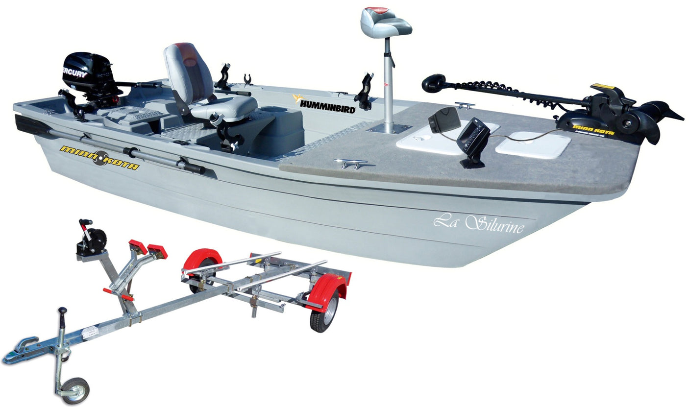 barque-pack-silurine-4m-bass-boat-titanium-avec-pedale