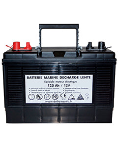 Batterie 125A 12V Moteur électrique