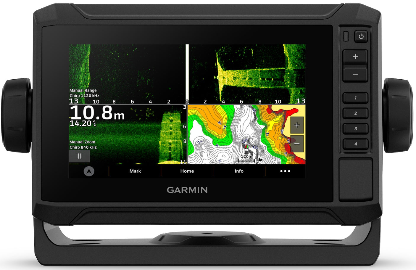 Combiné Garmin Echomap UHD2 SV