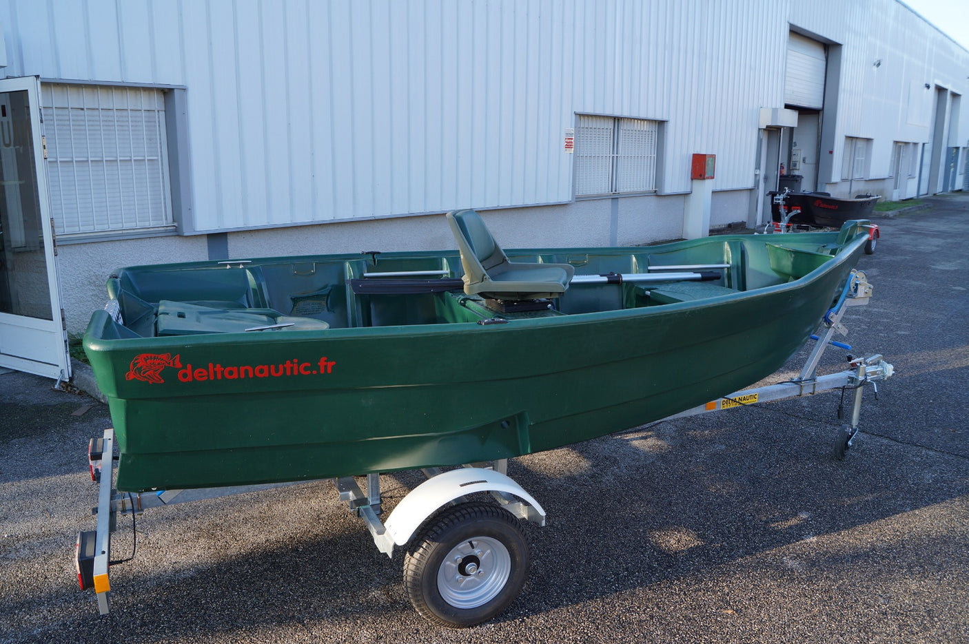 Barque Armor Ria 380 et remorque GT