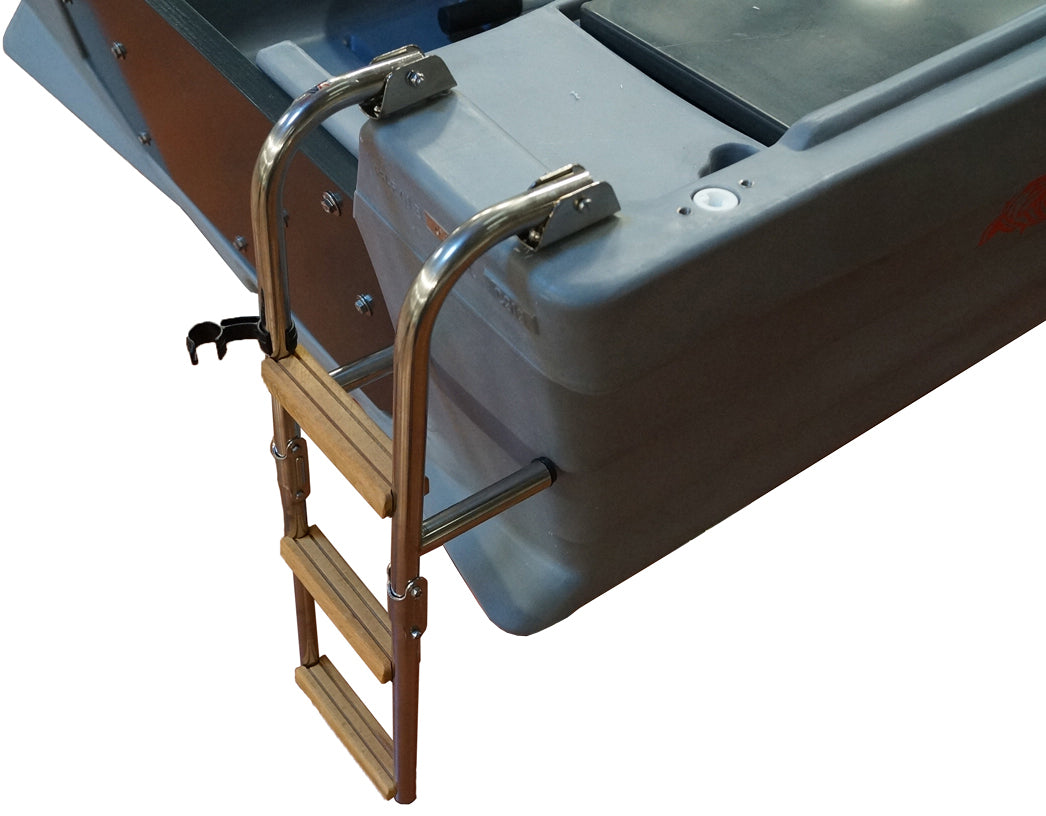 Échelle de bain 3 marches acier