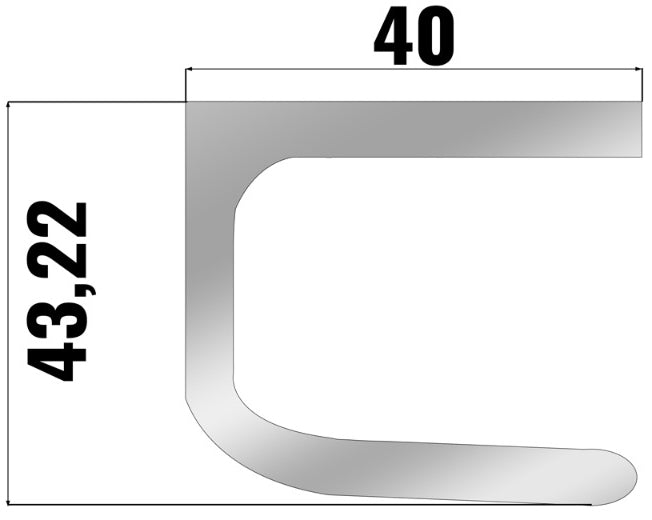 Fixation flotteurs en U