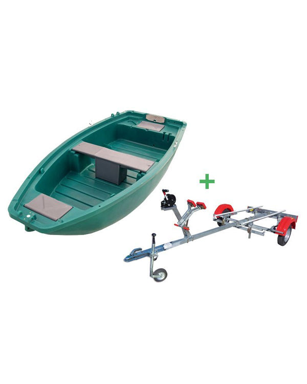 Barque de pêche Fun Yak 280 et remorque Nautic Plus