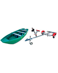 Barque Fun Yak 440 et remorque Nautic Plus