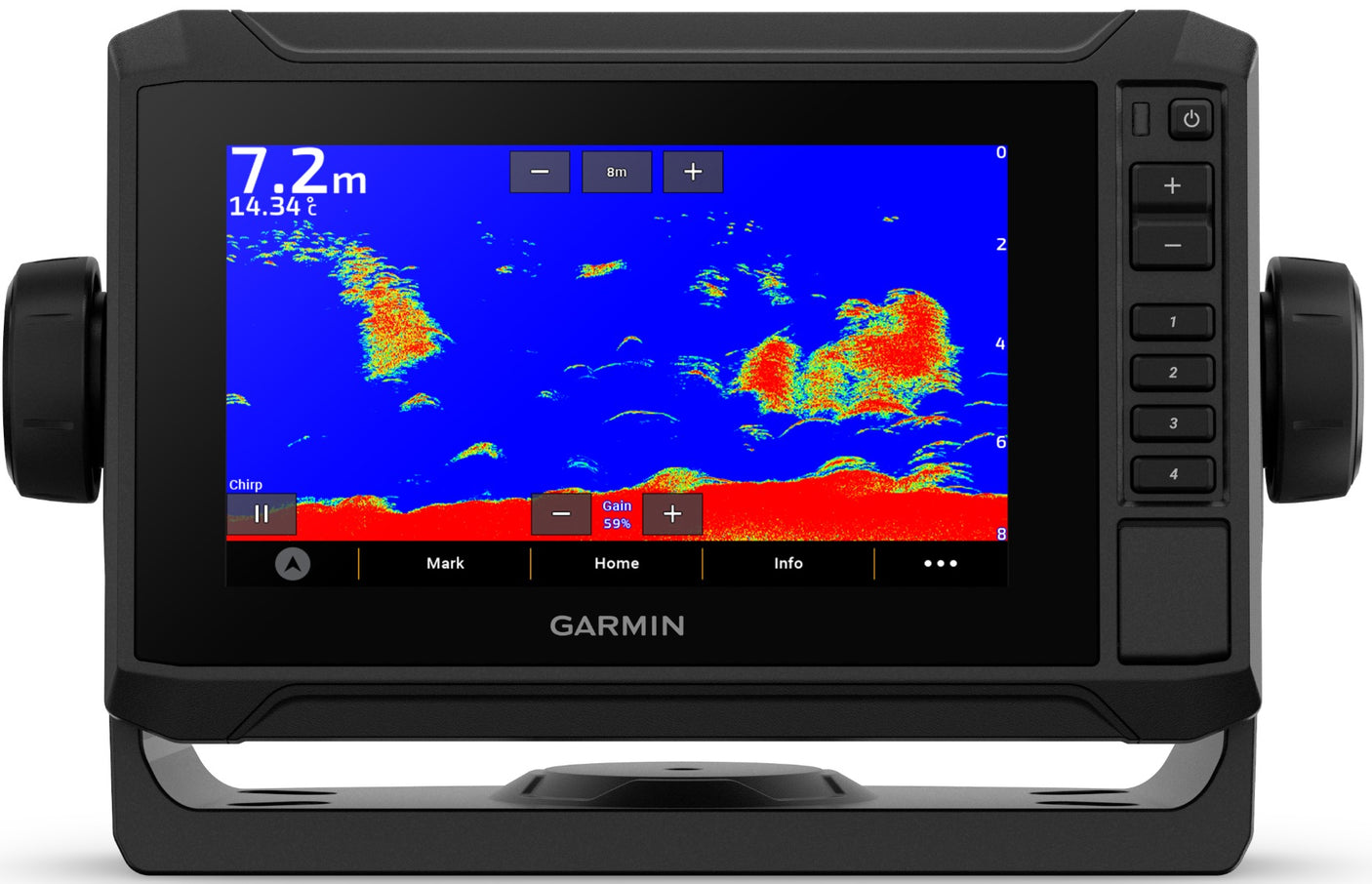 Combiné Garmin Echomap UHD2 SV