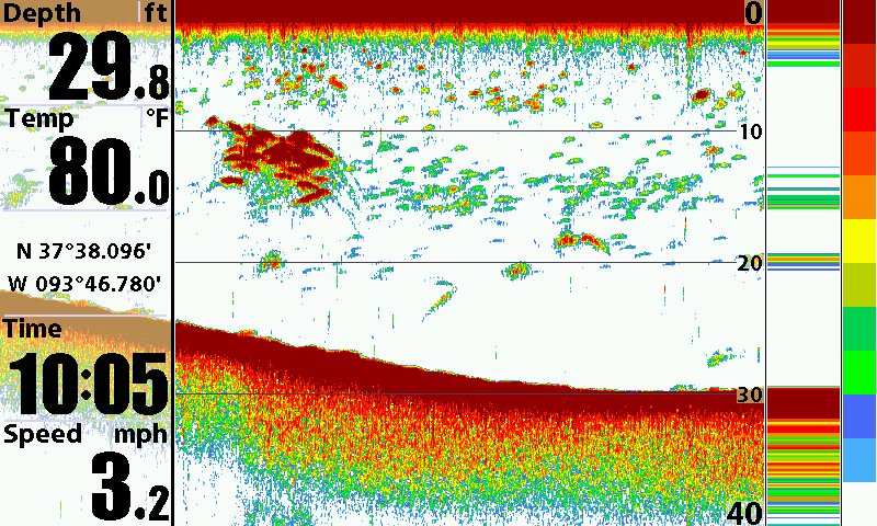 Sondeur GPS Humminbird Hélix 9 G4N CHIRP DS 2D + Sonde 140/240 KHz