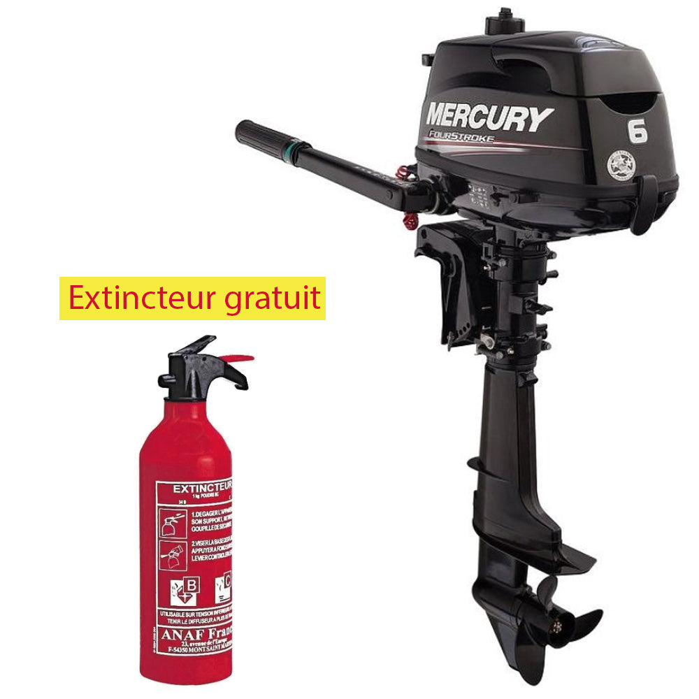 Mercury 6CV 4T démarrage manuel barre franche