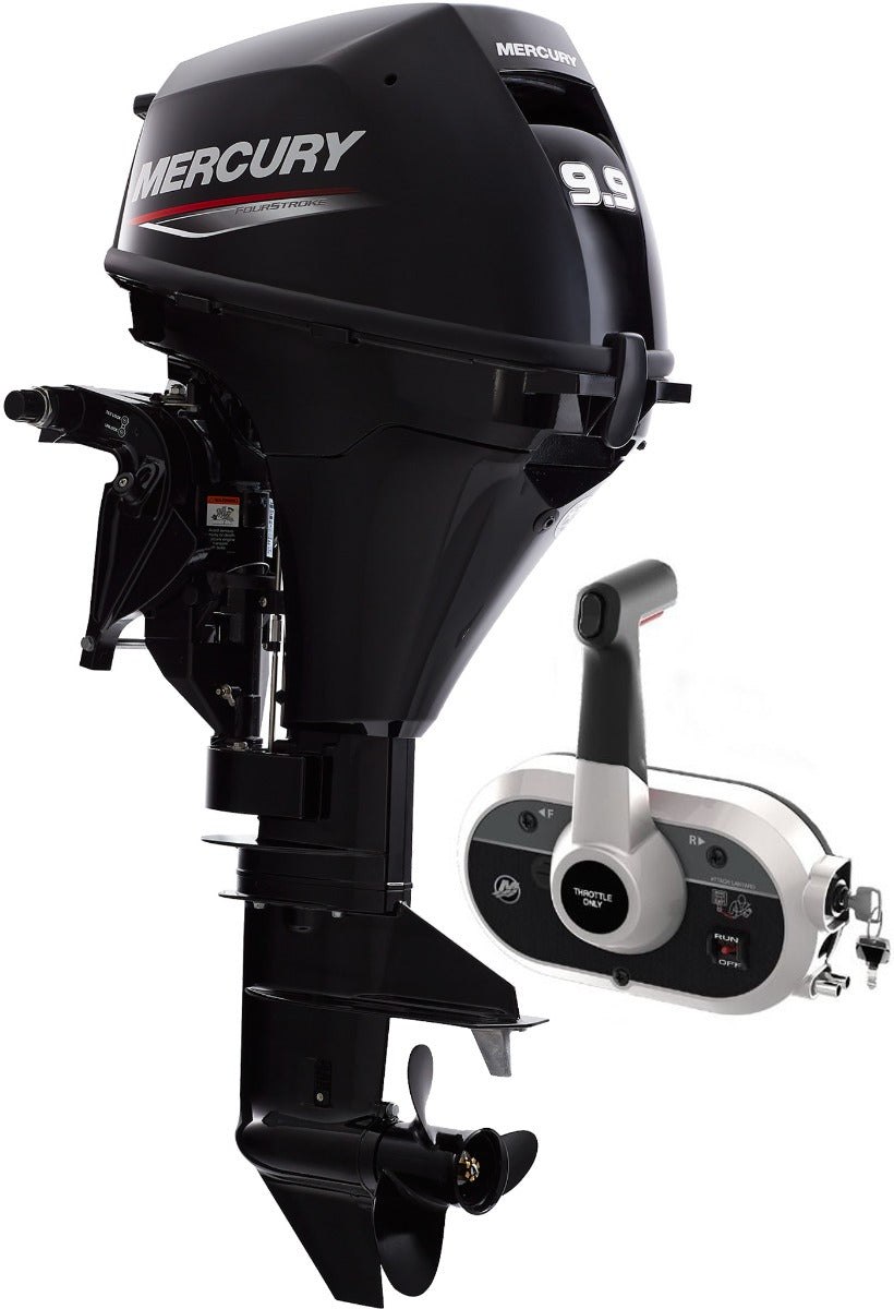 Mercury 9,9CV 4T arbre long démarrage électrique commande à distance
