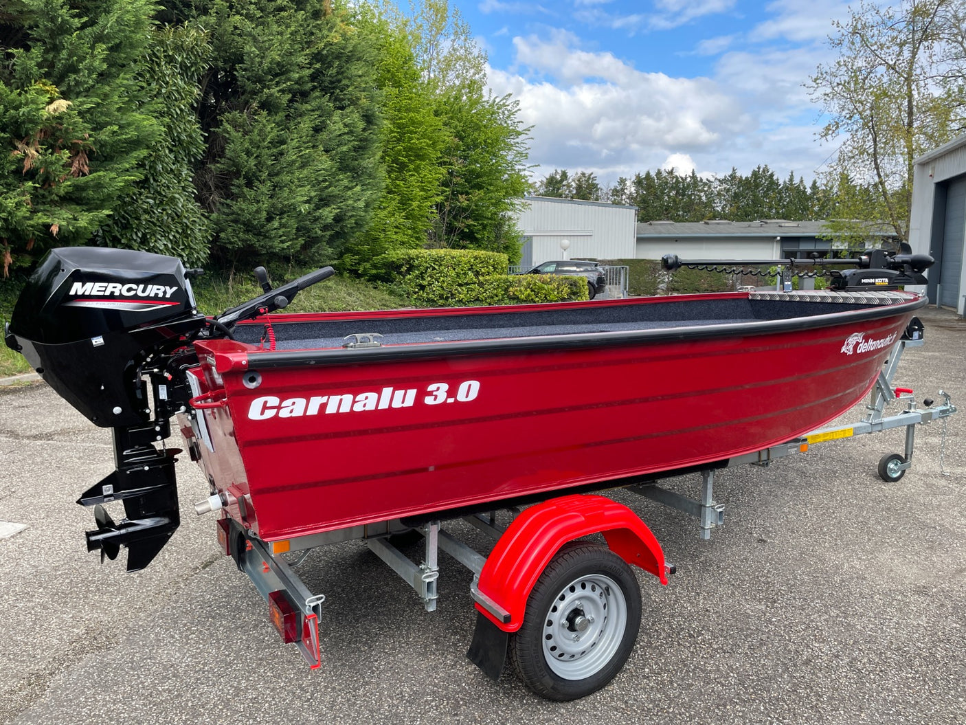 Pack Bass Boat aluminium 420 Carnalu 3.0 Red Force