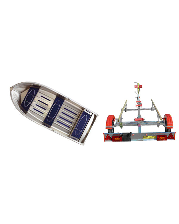 Barque Linder Sportsman 400 et remorque GT