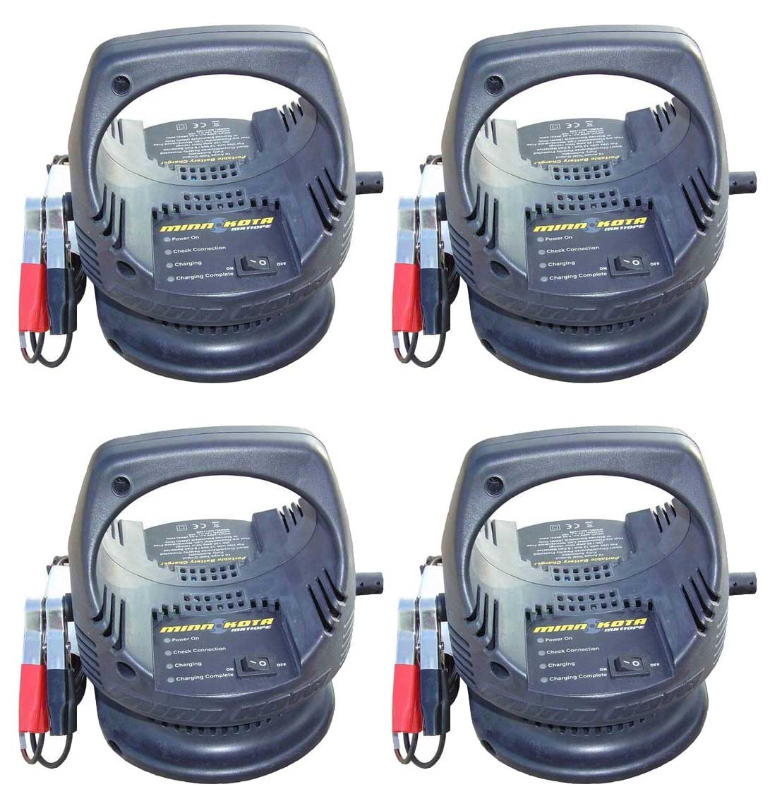 Lot de 4 chargeurs Minn Kota MKP 110