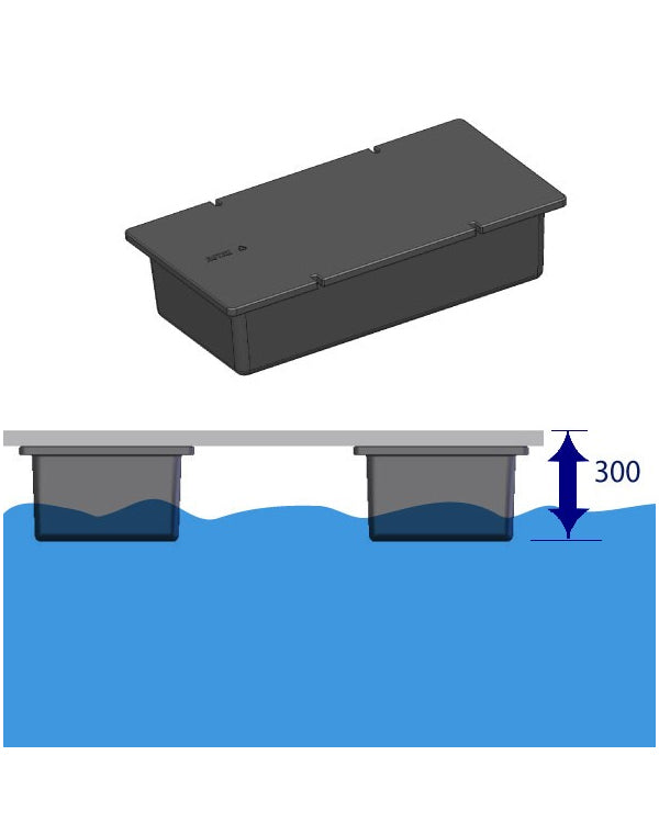 Flotteurs non mousses F300