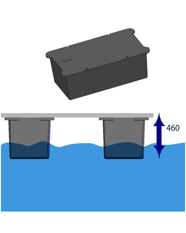 Flotteurs moussés F460