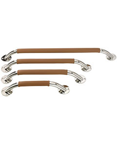 Mains Courantes Gainées Cuir 43 cm