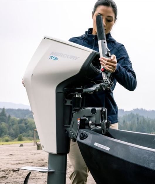 Moteur électrique Mercury Avator 7.5-barque-2