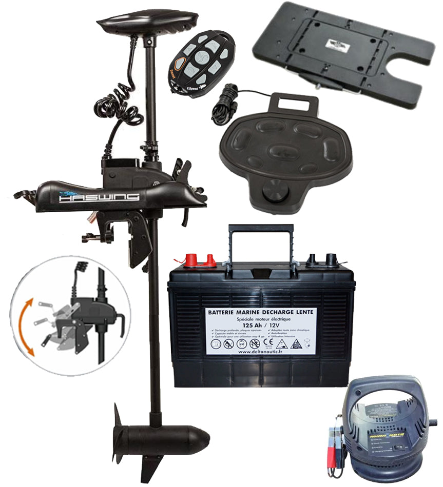 Pack moteur électrique Haswing Cayman 55lbs