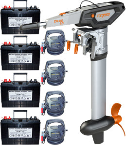 Pack moteur Torqeedo Cruise 6.0 barre franche