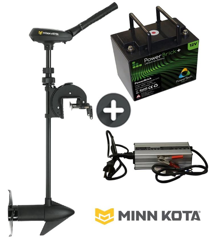 Pack Traxxis Maximizer Minn Kota + batterie Lithium + chargeur