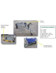 Remorque Spéciale Ria 380