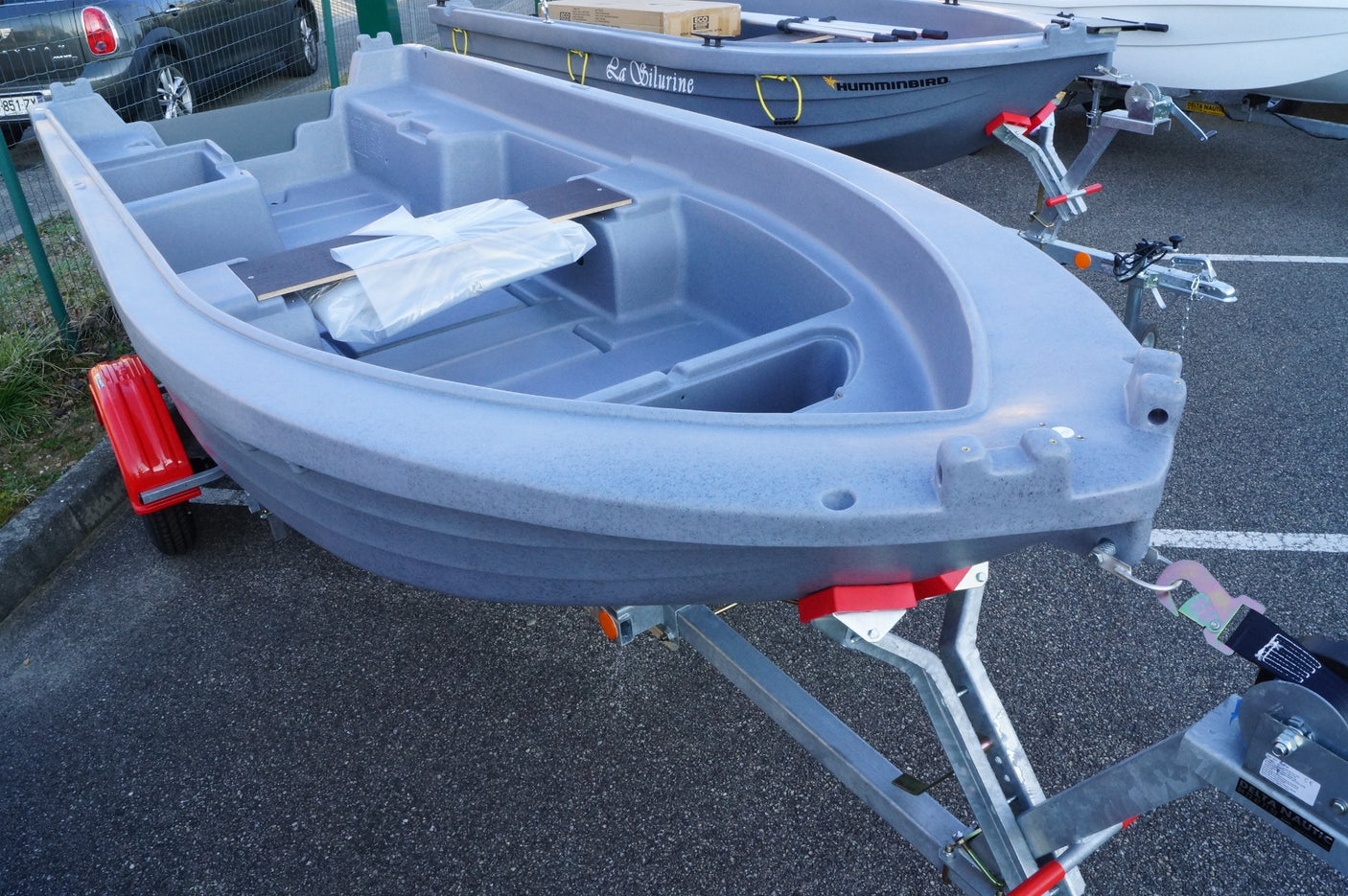 Barque Silurine Sport 373 Titanium + Remorque GT Grand Tourisme - Pack de Démonstration