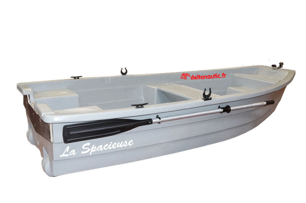 Spacieuse 3m20 Titanium et remorque Nautic Plus