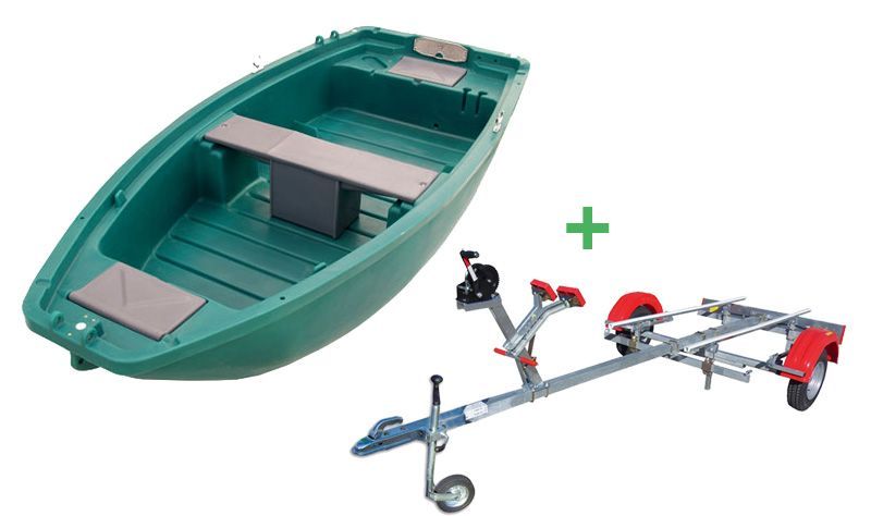 Barque de pêche Fun Yak 280 et remorque Nautic Plus