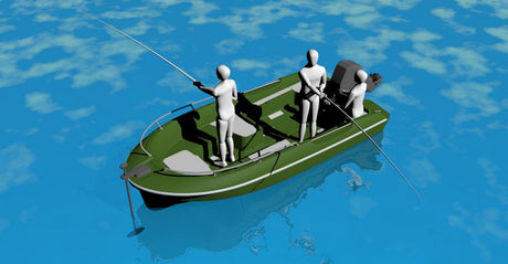 Barque Rigiflex Aquapêche 4700