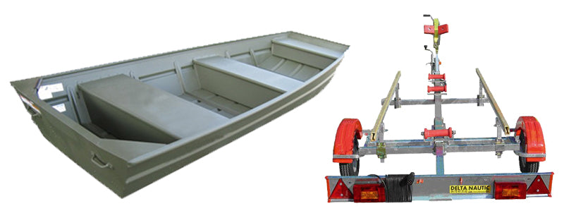 Barque Sierra 366 et remorque Grand Tourisme