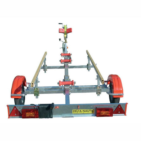 Remorque Grand Tourisme pour barque Silurine Sport 373 et remorque GT