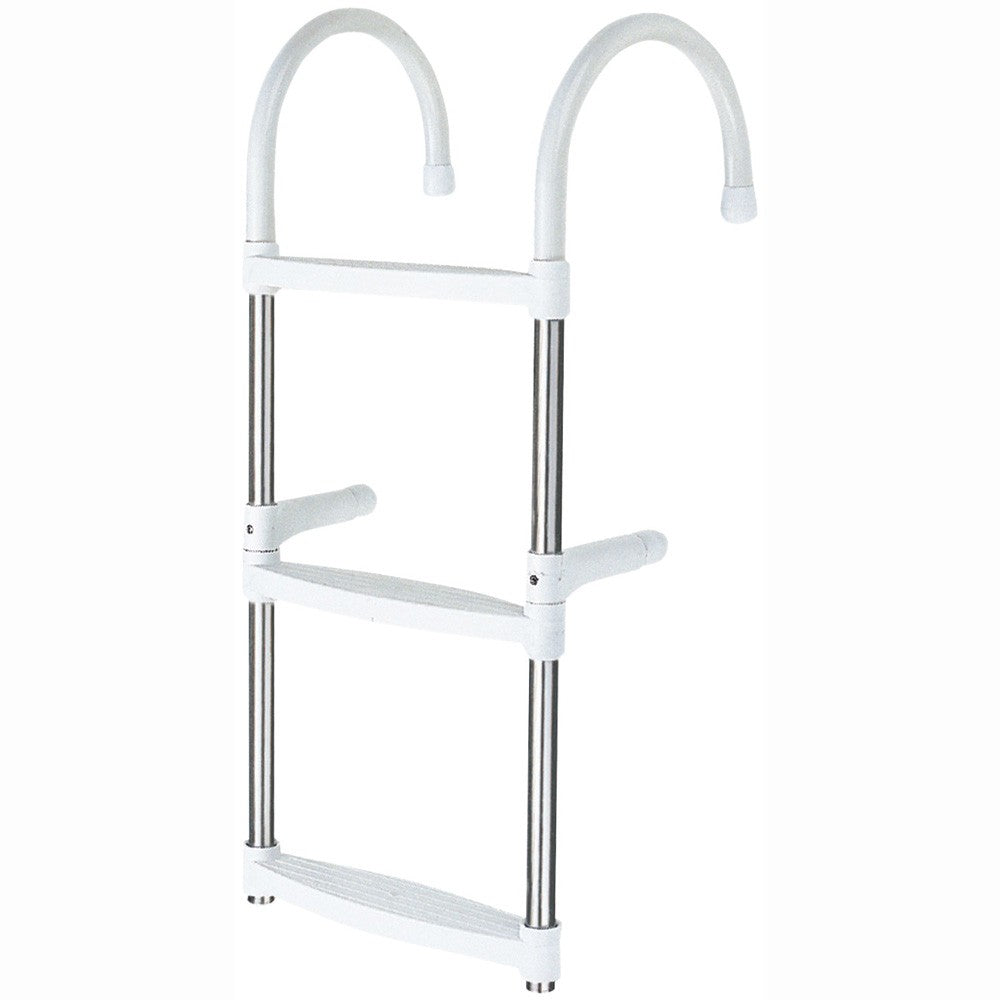 Echelle de bain 3 marches pour barque Spacieuse 3m20 Titanium Pack Family