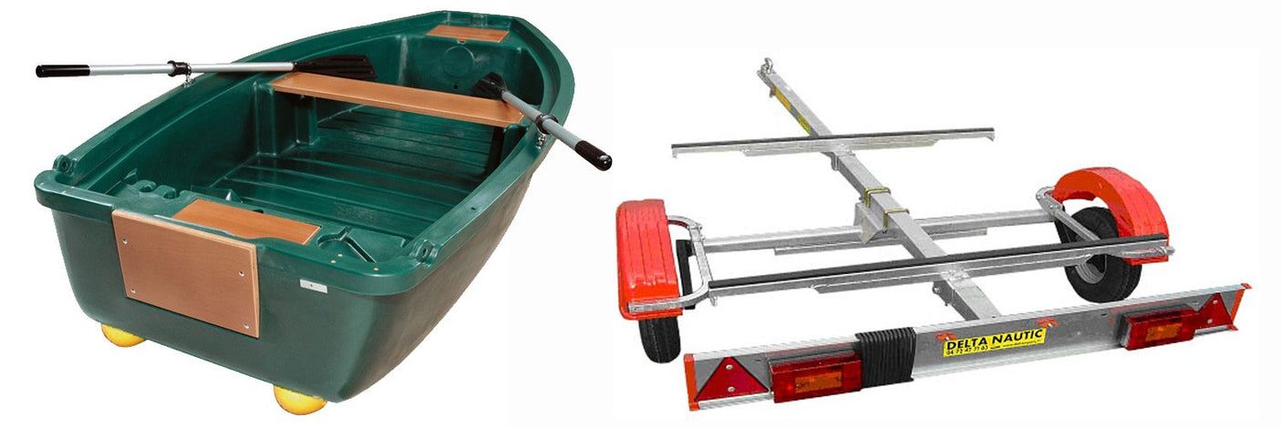 Pack barque la Lyonnaise 280 + remorque standard Mecanorem