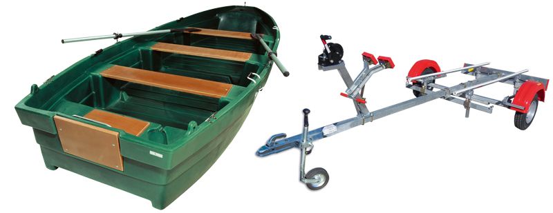 Pack barque la Grand Espace 440 + remorque complète Nautic Plus