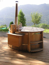 Option led + jacuzzi pour bain nordique