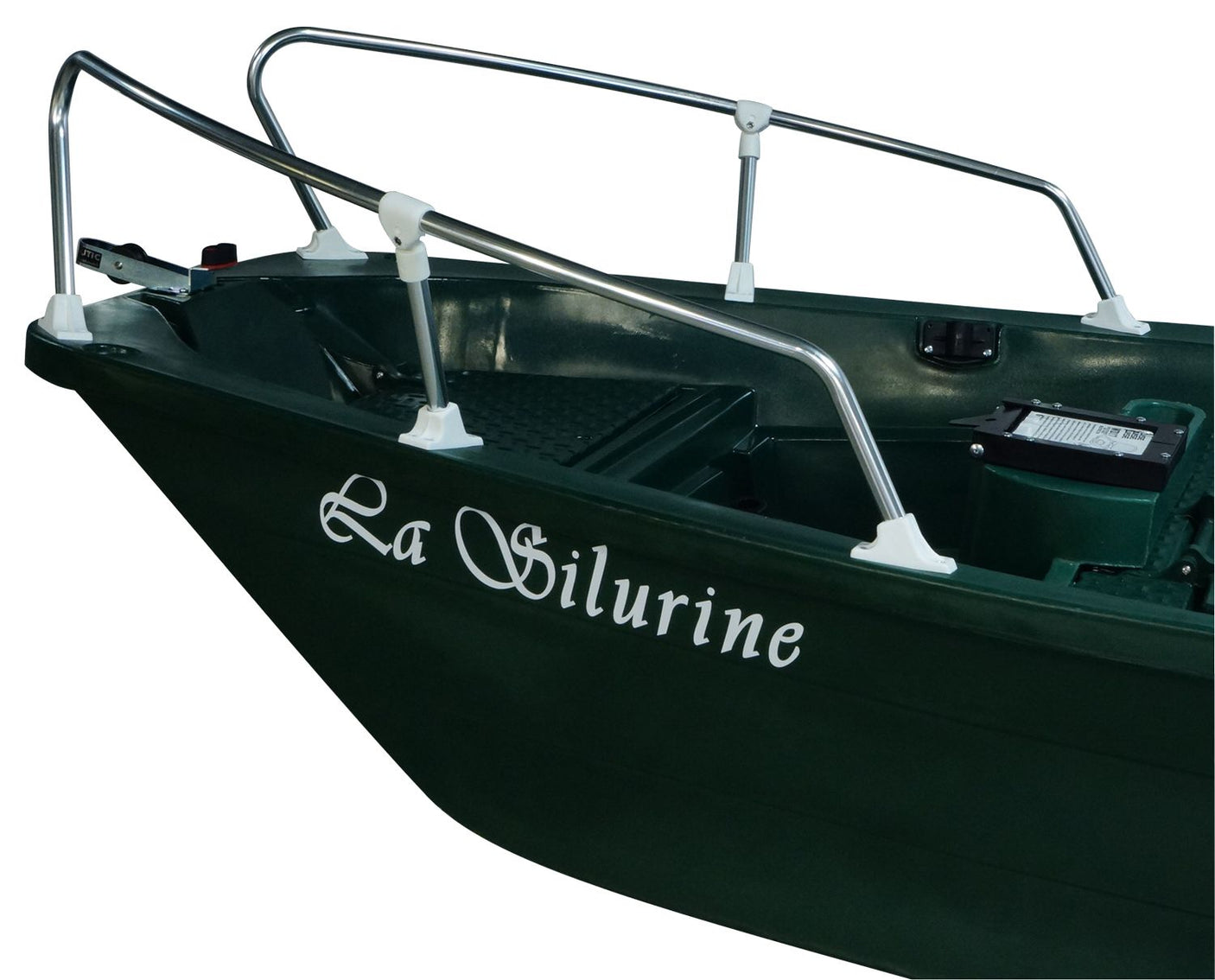 Balcon alu grand modèle pour barque