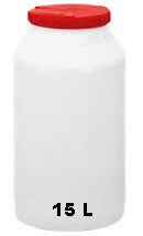 Bidon cylindrique 15L